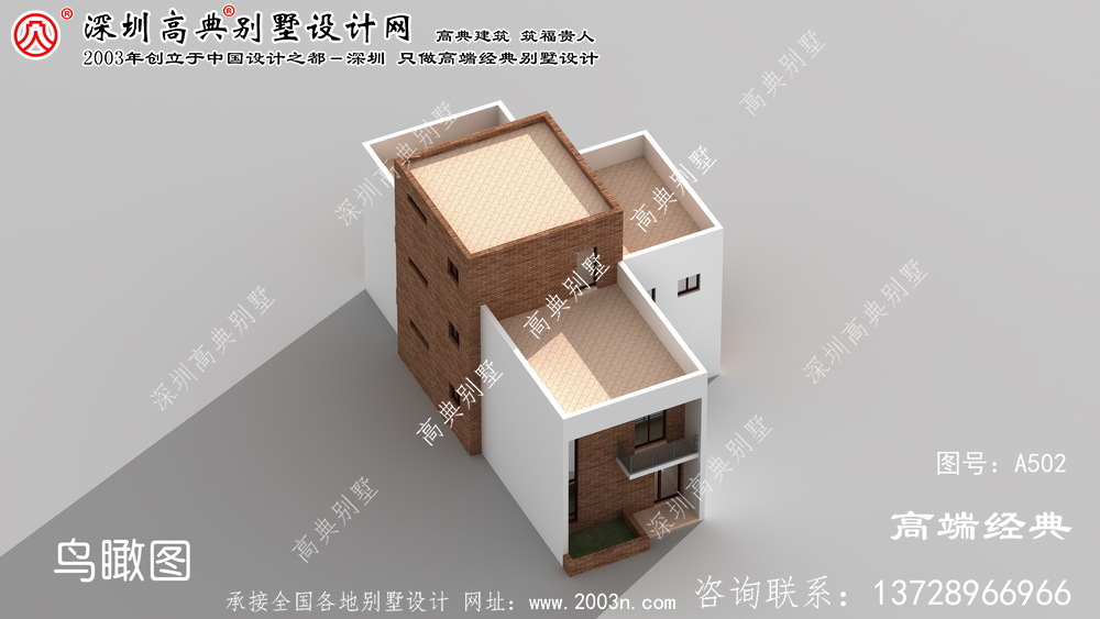 三門縣新穎大氣的現代風格兩層別墅