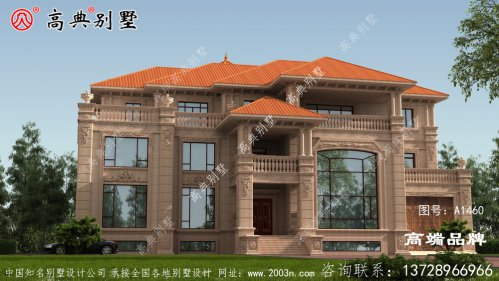 簡單大方四面采光非常適合農村建設