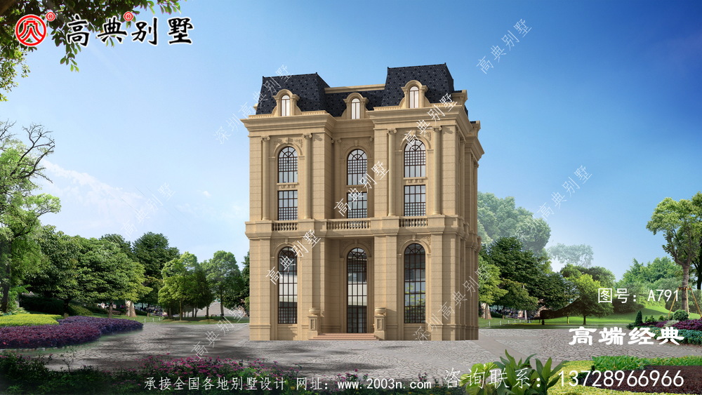 落地大窗戶等現(xiàn)代建筑手法 ，使建筑體現(xiàn)優(yōu)雅樸素的理念