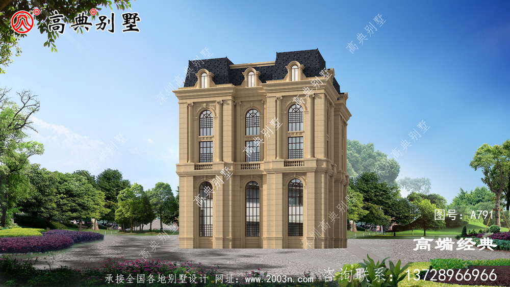 落地大窗戶等現(xiàn)代建筑手法 ，使建筑體現(xiàn)優(yōu)雅樸素的理念