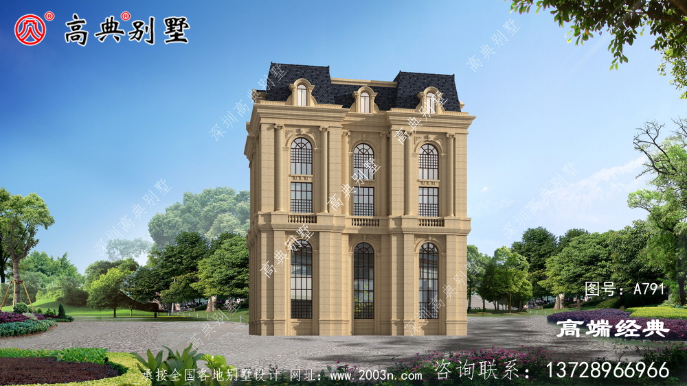 落地大窗戶等現(xiàn)代建筑手法 ，使建筑體現(xiàn)優(yōu)雅樸素的理念